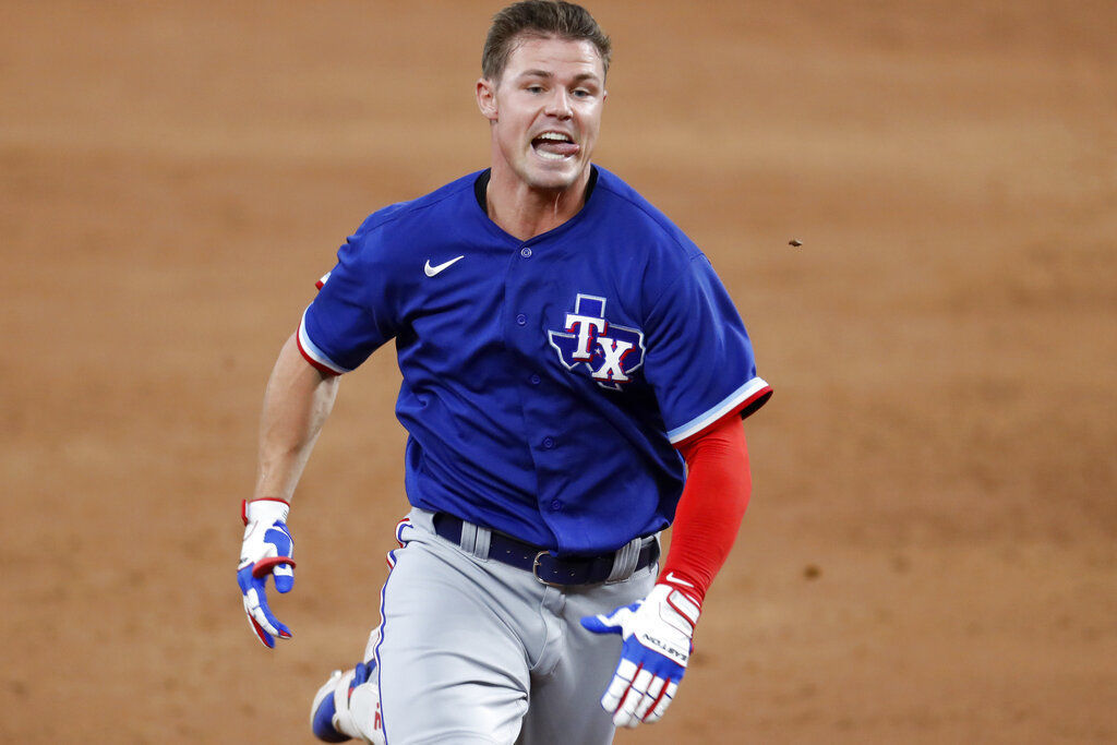 APTOPIX Rangers Baseball